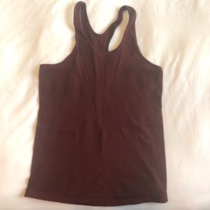 Burgundy Lulu Tank